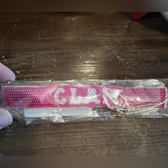 Glam Beaded Adjustable Slide Bracelet - Picture 3 of 5